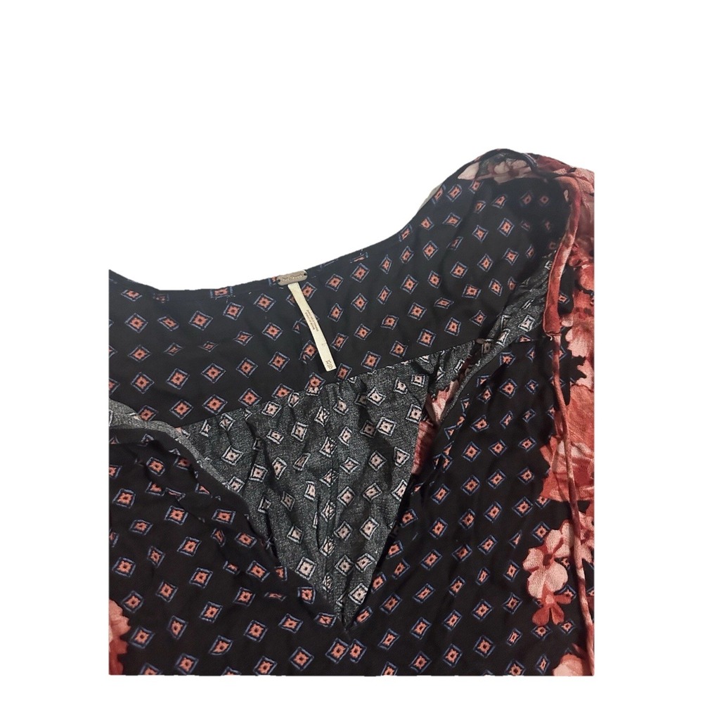 Free People Sunset Blvd Floral Romper‎ Size XS - Boho - Picture 4 of 10